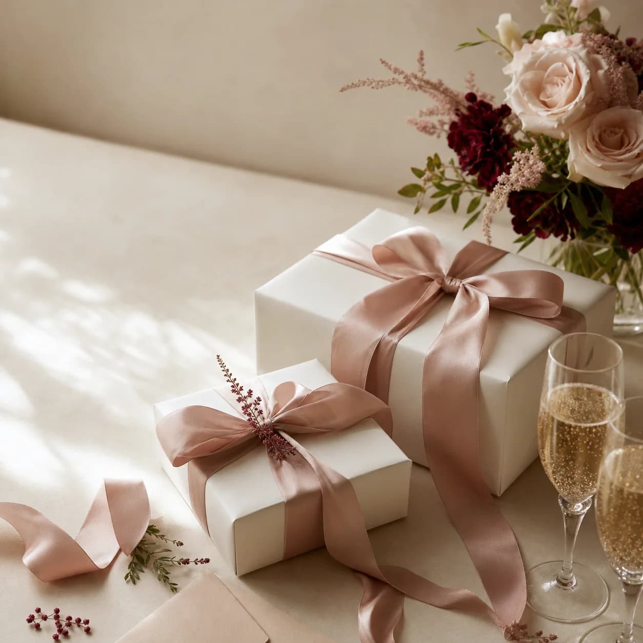 Mesa de regalos de boda